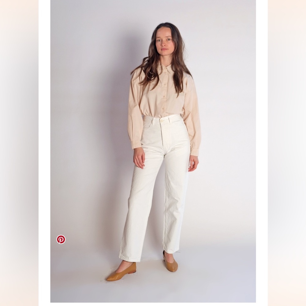 Jesse Kamm Cali Slim Salt White